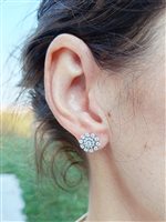 Vicenza - Piazzetta Palladio 2 - Boucles d'oreilles Valentina Callegher Femme in Or blanc Diamante 1.09 Ct 12485/1*S - 12485/1*S